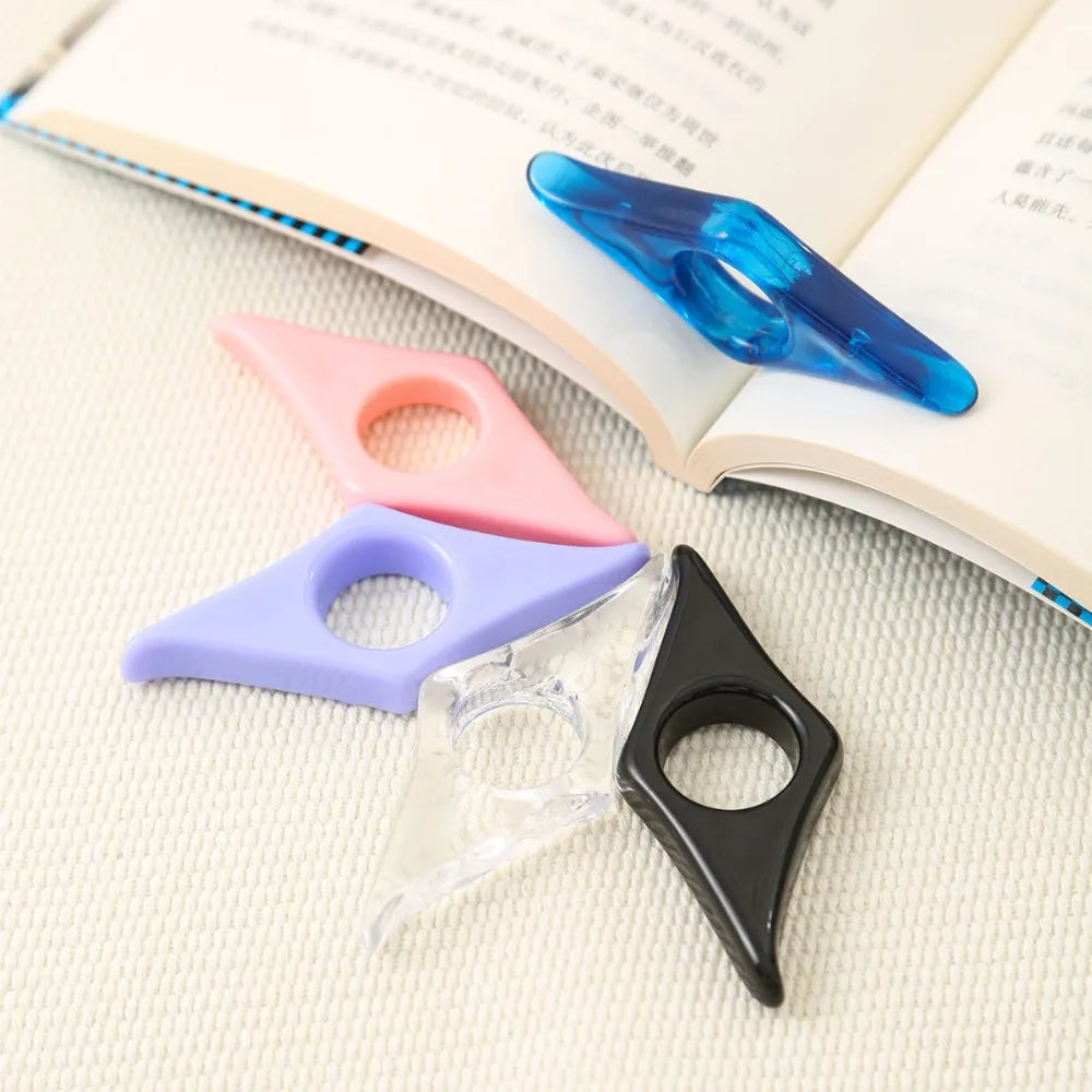 New Convenient Thumb Book Support Bookmark School Office Supplies Reading Aid Marque Page Book Page Holder Book Supplies